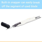 Utility Knife, DAT Series-X Portable Box Cutter, Fine Point Arts and Crafts - Image 4