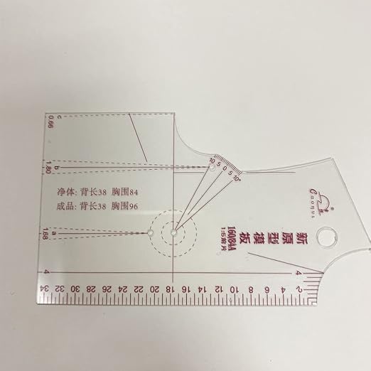YILIANLIN 3X 1:5 Fashion Design Ruler Cloth Design School Student Teching - Image 9