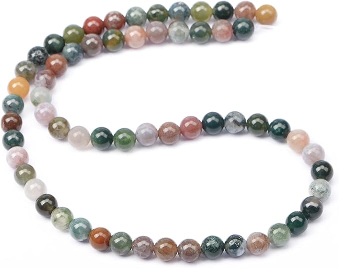 AD Beads Natural Gemstone Round Loose Beads 15" - Image 2