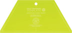 Acrylic Quilting Template, Half Hexagon | by MISSOURI+STAR+QUILT+CO.