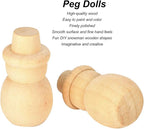 30PCS Wooden Embellishments, Wooden Cutouts Wood Ornaments Unfinished Wood - Image 3