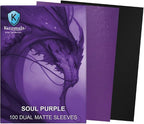 Katomula MTG Card Sleeves, Dual Matte Card Sleeves, Standard Card Sleeve - Image 2