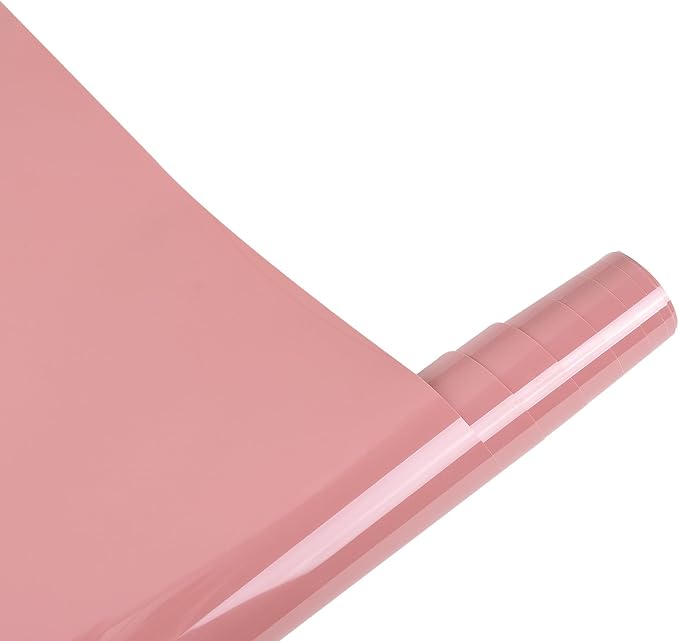 Tintnut Dusty Rose Pink Puff Heat Transfer Vinyl Roll, easy cut & weed by Tintnut