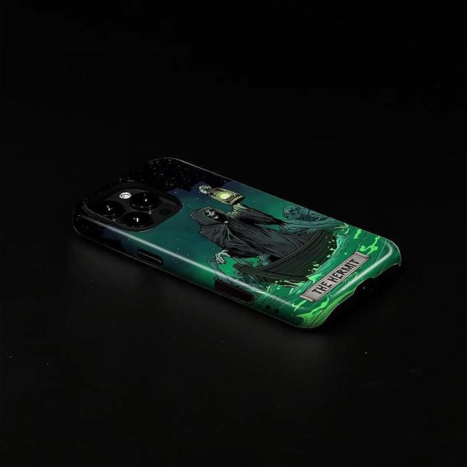 ZHEGAILIAN Case for iPhone 16 Pro Max, The Hermit Night Skull Durable - Image 3