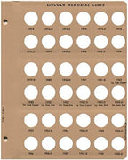Dansco US Lincoln Memorial Cent Coin Album 1958 - Image 3