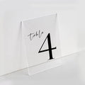 UNIQOOO 20 Pack Clear Blank Acrylic Sign by UNIQOOO