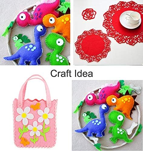 YYCRAFT Craft Soft Felt Sheets 9 Inch X 12 Inch - Image 4