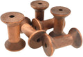 HAHIYO 2Inch/5cm 6PCs Light Brown Color Wood Spool by Unknown