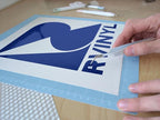 3M Sapphire Blue Cast Adhesive Vinyl 12in x 5ft - Image 4