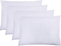 ZPECC White Pillow Cases Standard Size Set of 4, 20x26 Envelope Closure by ZPECC-ABrandThatHasBeenFocusedOnBabyProductsFor18Years