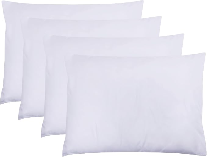 ZPECC White Pillow Cases Standard Size Set of 4, 20x26 Envelope Closure by ZPECC-ABrandThatHasBeenFocusedOnBabyProductsFor18Years