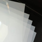 BANLTRE 10 Sheets 10 mil Mylar Sheet 12 x 12 inch Milky Translucent PET Blank - Image 9