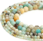 Zenkeeper About 180 Pcs Amazonite Beads by Zenkeeper
