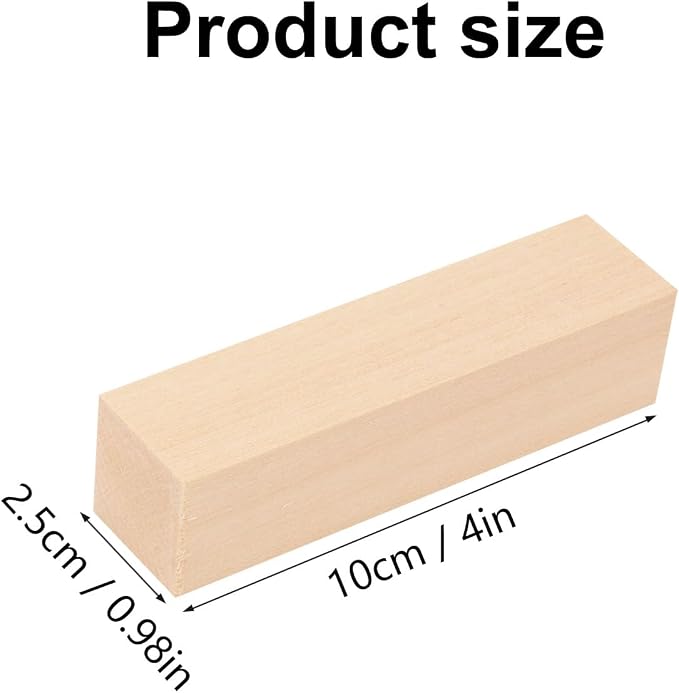 70 Pack Basswood Carving Blocks - Image 2