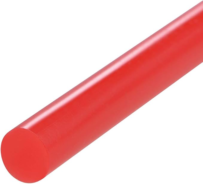 uxcell Mini Hot Glue Sticks for Glue Gun 7mm x 100mm Red 12pcs - Image 3