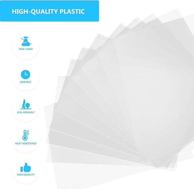 jojofuny 10pcs DIY Crystal Glue Material Epoxy Resin Sheet Jewelry Making - Image 6