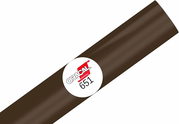 ORACAL 651 Glossy Permanent Vinyl 12 Inch x 15 Feet by Orafol