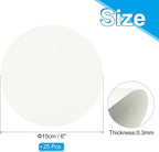 PATIKIL 6inch Circle Card Stock - Image 2