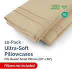 Queen Pillow Cases Set of 10 - Image 2