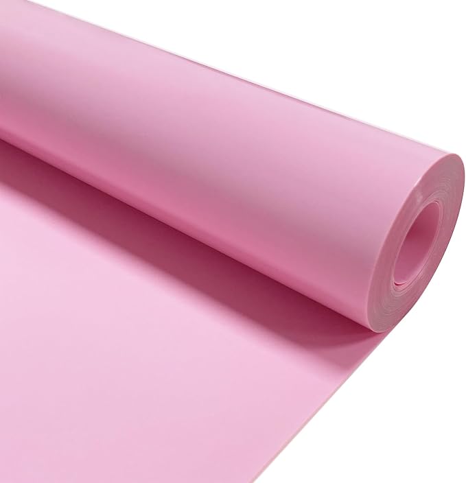 Pink Heat Transfer Vinyl HTV Roll Matte PU 12" x 20ft. | Easy to Cut, Weed & by MerryMade