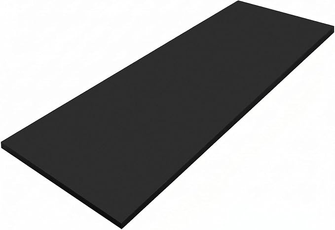 Amylove 1 Pack Polyurethane Foam 1/2" x 24" x 84" High Density Cushion by Amylove