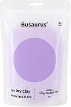 100g Lacender Purple Air Dry Foam Clay, DIY Flower Making Clay by BusaurusToys