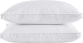 puredown® Goose Feather Down Pillows, Soft Gusseted Bed Pillows by Puredown