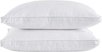 puredown® Goose Feather Down Pillows, Soft Gusseted Bed Pillows by Puredown