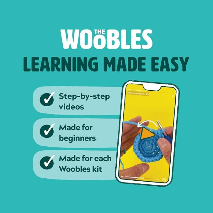 The Woobles Crochet Kit for Beginners - Image 4