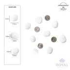 River Rocks Decorative Ornamental Vase Filler 1"-1.5" White Aquarium Gravel 30 - Image 3