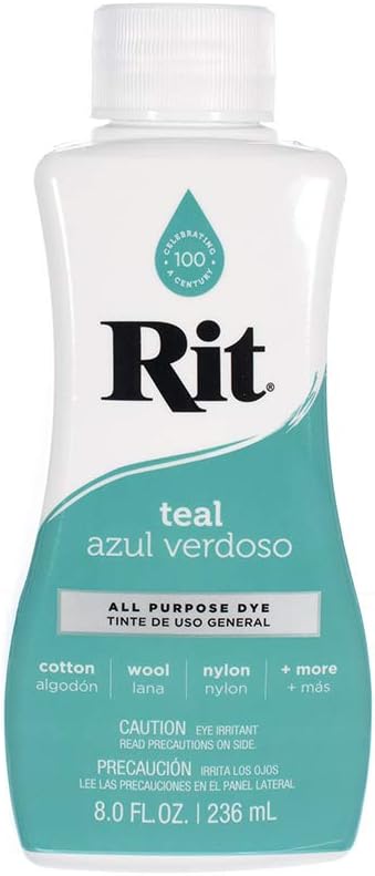 Rit Dye – 8 Oz. Liquid Fabric Dye by CraftCounty
