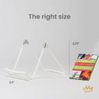 KINGDOM SOLUTIONS MADE IN USA 12-Pack Adjustable White Metal Easels - Image 4