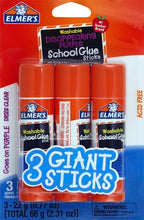 Elmer's Disappearing Purple School Glue Sticks, 22 Grams, Vision Board - Image 2