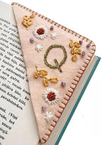 MOTEERLLU Personalized Hand Embroidered Corner Bookmark - Image 2