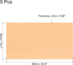MECCANIXITY EVA Foam Sheets Beige 35.4 Inch x 19.7 Inch 2mm Thick Crafts Foam - Image 2