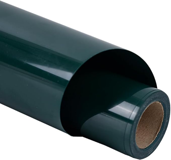 guangyintong Dark Green Heat Transfer Vinyl HTV Rolls, Glossy Surface HTV Vinyl by guangyintong