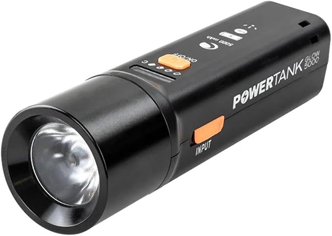 Celestron 93585 PowerTank Glow 5000 Portable USB Rechargeable Power Bank and by Unknown