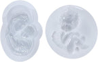 Art Molds for Polyclay Air Dry Clay Plaster, Carved Holy Family Mother and - Image 6