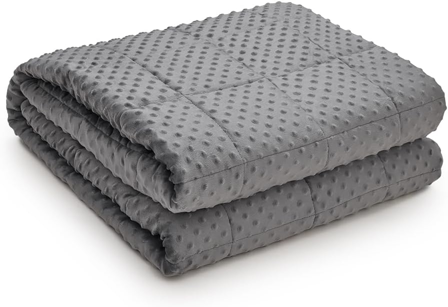 TONGDADA Minky Weighted Blanket | 36''x48'', 5lbs | Cozy and Soft Minky - Image 3