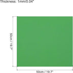 MECCANIXITY EVA Foam Sheets Deep Green 19.7 Inch x 19.7 Inch 1mm Thick Crafts - Image 2