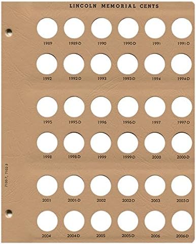 Dansco US Lincoln Cent Coin Album 1909 - Image 8