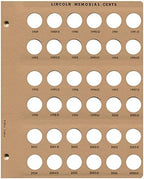 Dansco US Lincoln Cent Coin Album 1909 - Image 8
