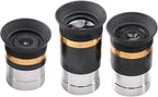 1.25-Inch Telescope Aspheric Eyepiece Set, 4mm 10mm 23mm | Multi-focal eyepiece by STARBOOSA