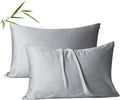 4 Pack Cooling Pillow Cases, Viscose Derived from Bamboo Pillow Protectors King by ShunjieHome