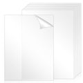 TKOnline 10 PCS Plexiglass Sheets, 8.5" x 11" x 0.02 Clear PET Sheet Panels by TKOnline