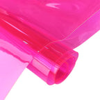 30x135cm Transparent PVC Vinyl, 0.4mm Neon Solid Color Waterproof Fabric Super - Image 2