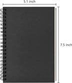 DSTELIN Blank Spiral Notebook, Soft Cover, Sketch book, 100 Pages / 50 Sheets - Image 2