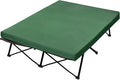 CYMULA Camping Cot Mattress 2in Memory Foam Sleeping Pad, Soft Warm Non-Slip by CYMULA