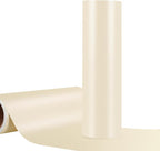 WRAPXPERT Ivory White Permanent Vinyl 12" x10ft, Cream Vinyl by WRAPXPERT