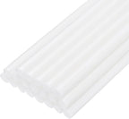 uxcell 20pcs Hot Glue Sticks for Glue Gun 7mm/0.28-inch x 8-inch Mini Hot Melt by uxcell
